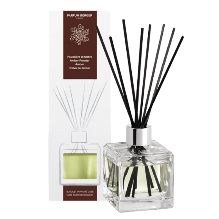 Maison Berger Scented Bouquet Cube 125ml - Amber Powder-1